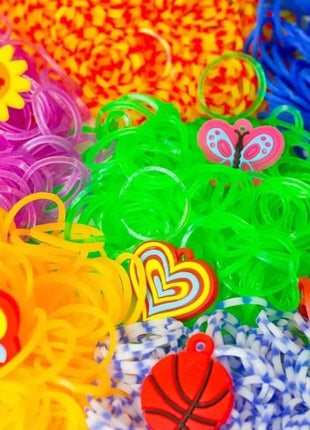 Loom Gummibänder Starterset – Kreativ-Set für Kinder - Linkreich