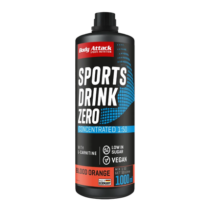 Body Attack Sports Drink Zero 1000 ml