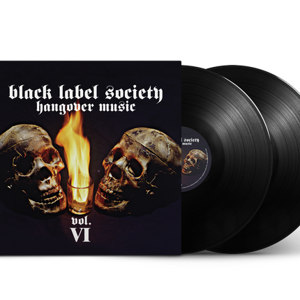 Black Label Society - Hangover Music Vol. VI; 2 140G 45RPM Black LPs, Generic DL Card, Gatefold Jacket