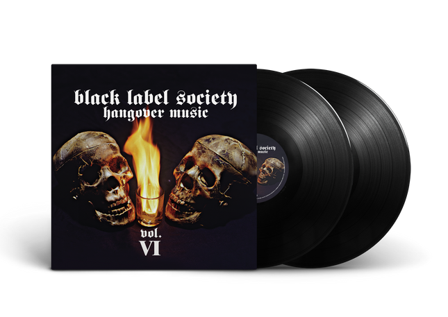 Black Label Society - Hangover Music Vol. VI; 2 140G 45RPM Black LPs, Generic DL Card, Gatefold Jacket