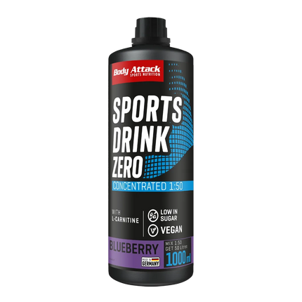 Body Attack Sports Drink Zero 1000 ml