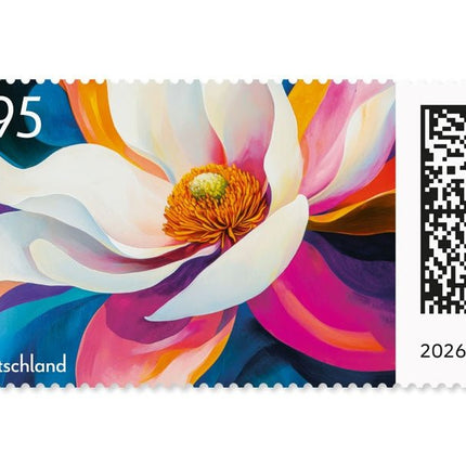 SEO. Blumengruß, Briefmarke zu 0,95 €, 10er - Bogen - Linkreich