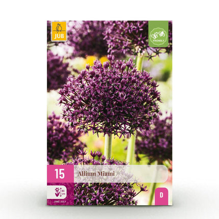 Blumenzwiebeln Allium Miami – Lila – 15 Stück – Zwiebelgröße 10/11 – Zierlauch für Garten & Balkon – Blüte Mai bis Juni – Winterharte Staude 60 - 80cm (Plant) kaufen bei Linkreich – Jetzt entdecken!