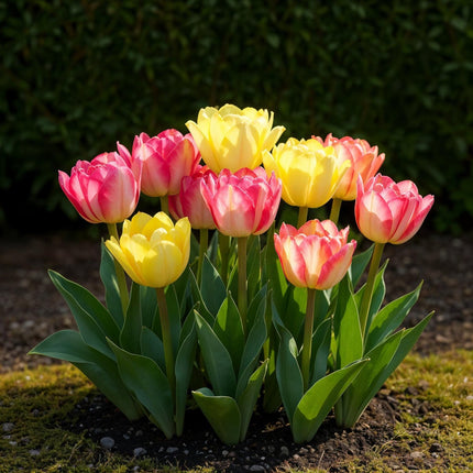 Blumenzwiebeln Tulipa Foxtrot Mix – Verschiedene Farben – 12 Stück – Zwiebelgröße 11/12 – Bunte Tulpenmischung für Garten, Balkon & Terrasse – Frühjahrsblüher (Plant) kaufen bei Linkreich – Jetzt entdecken!