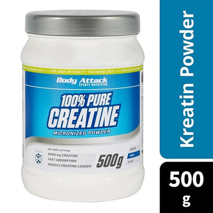 SEO. Body Attack 100% Pure Creatine 500g - Linkreich