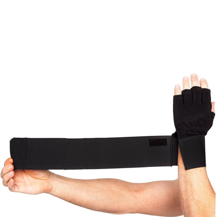 SEO. Bodybuilding Handschuh mit Handgelenkbandage F13 - 1 - C.P.Sports - S Linkreich