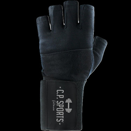 SEO. Bodybuilding Handschuh mit Handgelenkbandage F13 - 1 - C.P.Sports - S Linkreich