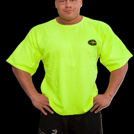 SEO. Bodybuilding T-Shirt / Fitness T-Shirt - verschiedene Farben - C.P. Sports - S8 - 4 - Neon Yellow Linkreich