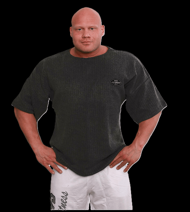 SEO. Bodybuilding T-Shirt / Fitness T-Shirt - verschiedene Farben - C.P. Sports - S8 - 4 - Schwarz Linkreich