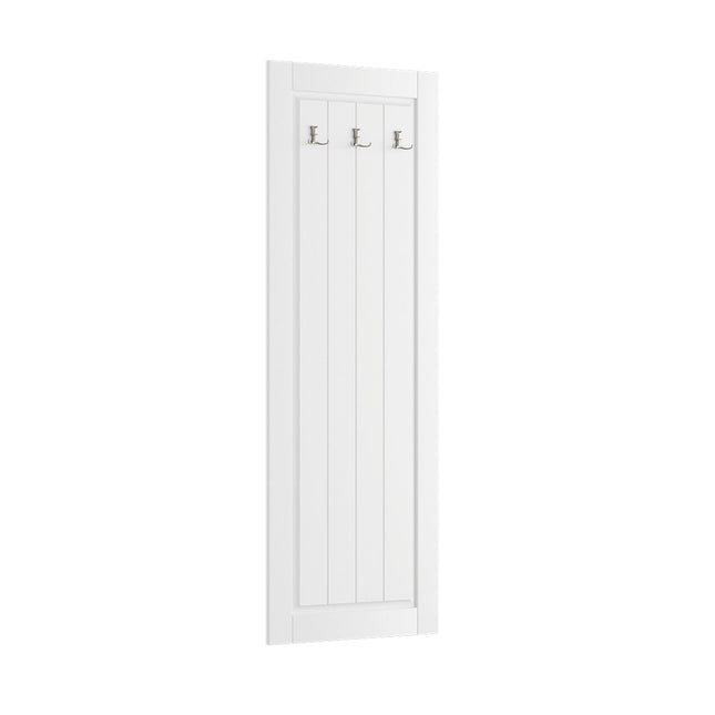 SEO. Bologna Elegante Massivholz Kiefer Garderobe | Farbe weiß - Linkreich