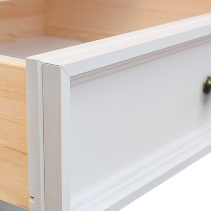 SEO. Bologna Elegante Massivholz Kiefer Kommode TV - Schrank | Farbe Weiß - Eiche - Linkreich