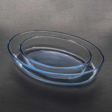 Borart Auflaufform Set 2-teilig Oval - Standard Linkreich