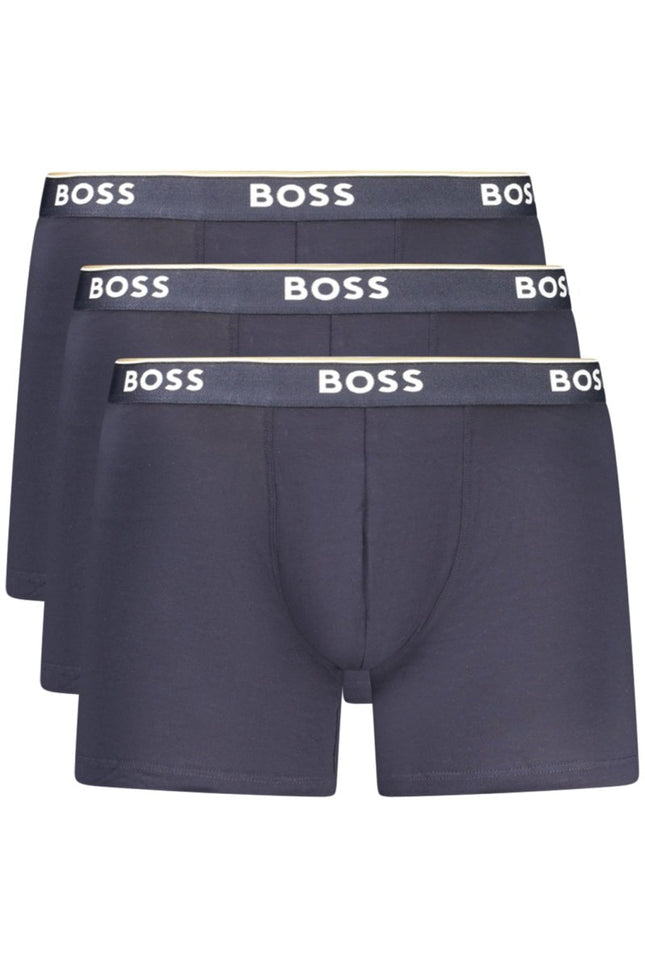 SEO. BOSS Herren - Boxershorts Dreierpack – Elastischer Bund, Logo - Aufdruck | soulluna.de - Blau Linkreich