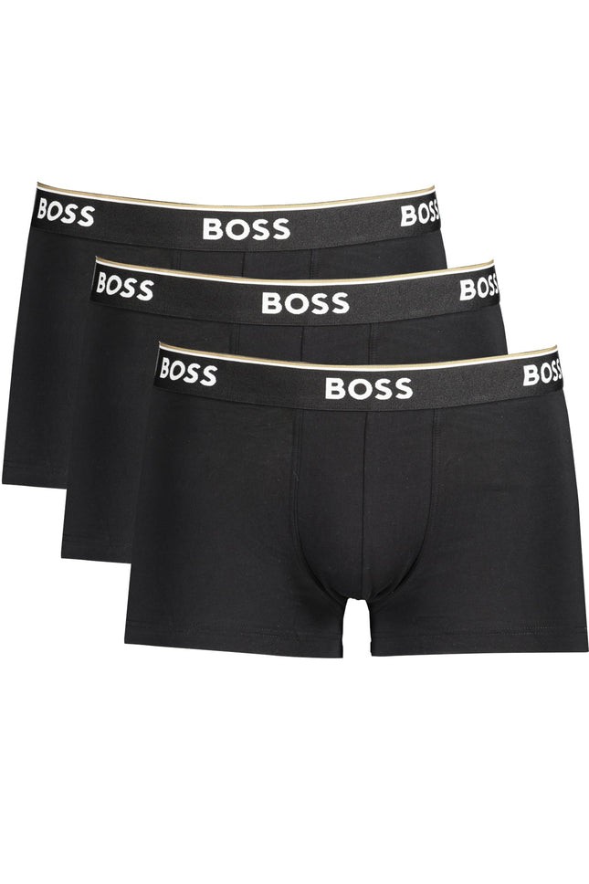 BOSS Boxer Herren Schwarz – Elastischer Tri-Pack für optimalen Tragekomfort