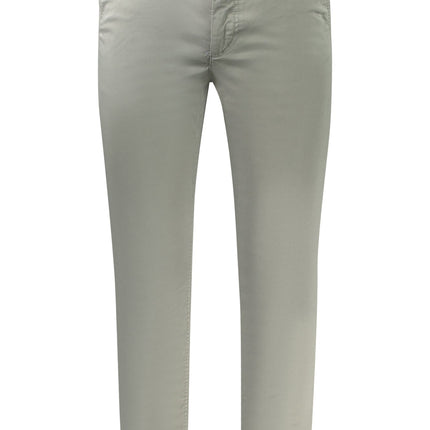 BOSS Herren Hose – Grüne Chino aus regenerativer Baumwolle | Tapered Fit