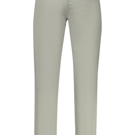 BOSS Herren Hose – Grüne Chino aus regenerativer Baumwolle | Tapered Fit