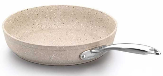 Bratpfanne Edelstahl Korkmaz Granita 26 Cm Antihaftbeschichtung Induktion Beige