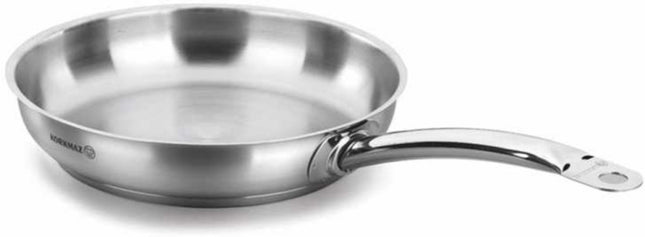 Bratpfanne Edelstahl Korkmaz Pro Line 16 Cm Induktion Matt Edelstahl