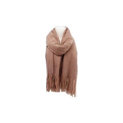 Damenschal Soft Cashmera » Fransenschal 180 x 70 cm » Winter Damen Schal » Herbst / Winter Schal
