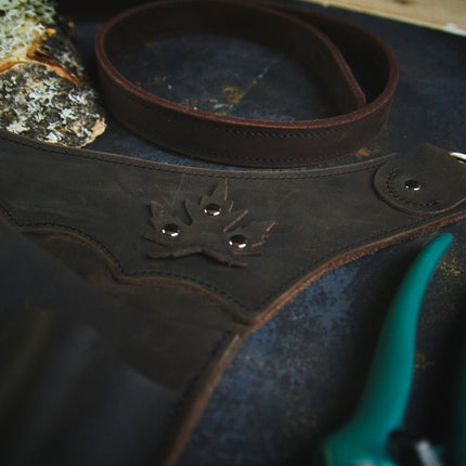 Brauner Gartenwerkzeuggürtel für die Rechte Körperseite (werkzeuggürtel) kaufen bei Linkreich – Jetzt entdecken!