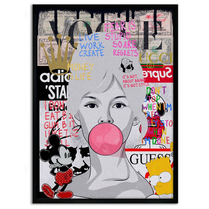 Brigitte Bardot - Leinwandbild Pop Art (Canvas) kaufen bei Linkreich – Jetzt entdecken!