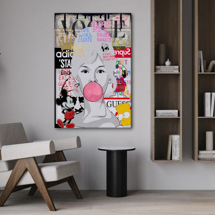 Brigitte Bardot - Leinwandbild Pop Art (Canvas) kaufen bei Linkreich – Jetzt entdecken!