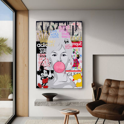 Brigitte Bardot - Leinwandbild Pop Art (Canvas) kaufen bei Linkreich – Jetzt entdecken!