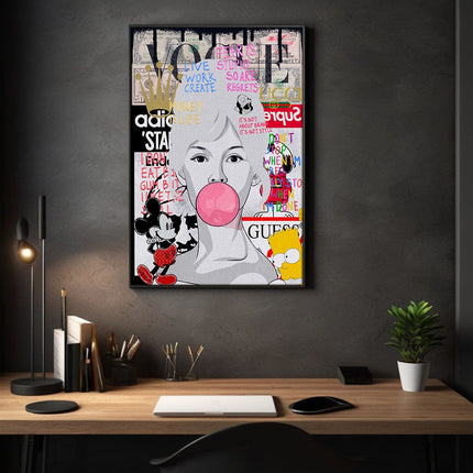 Brigitte Bardot - Leinwandbild Pop Art (Canvas) kaufen bei Linkreich – Jetzt entdecken!