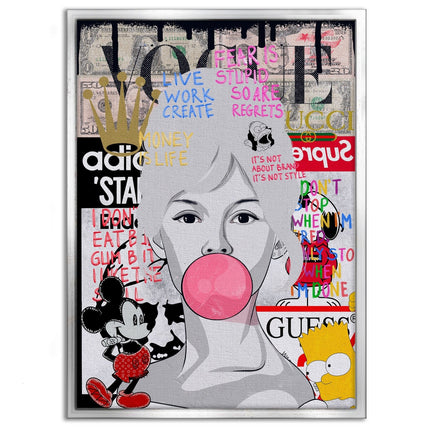 Brigitte Bardot - Leinwandbild Pop Art (Canvas) kaufen bei Linkreich – Jetzt entdecken!