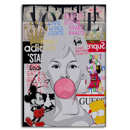 Brigitte Bardot - Leinwandbild Pop Art (Canvas) kaufen bei Linkreich – Jetzt entdecken!