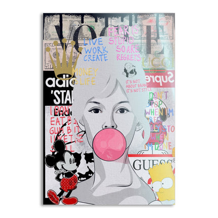 Brigitte Bardot - Leinwandbild Pop Art (Canvas) kaufen bei Linkreich – Jetzt entdecken!