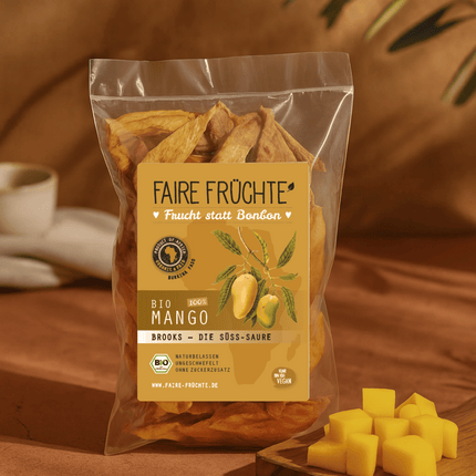 100g Bio Mangostreifen Brooks 'die Süß-saure'