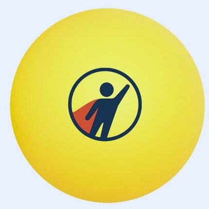 SEO. Büroheld Stressball - Gelb Linkreich