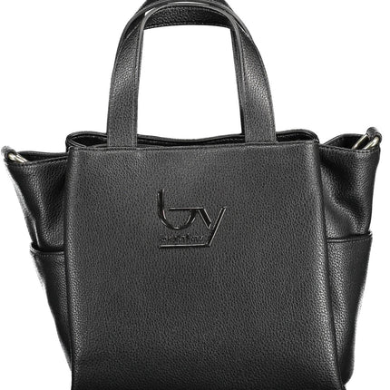 BYBLOS Damen Tasche Schwarz – Elegante Handtasche mit verstellbarem Schulterriemen