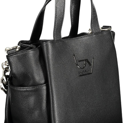 BYBLOS Damen Tasche Schwarz – Elegante Handtasche mit verstellbarem Schulterriemen