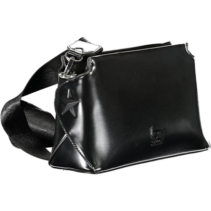 BYBLOS Umhängetasche Damen – Schwarze Tasche aus Lederoptik für Herbst/Winter