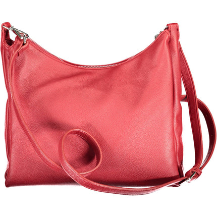 BYBLOS Damentasche Rot – Elegante Handtasche für Damen mit abnehmbaren Griffen