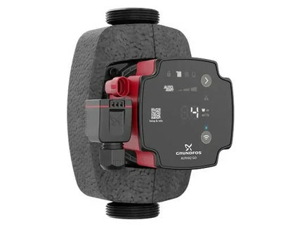Grundfos ALPHA2 GO – Hocheffiziente Umwälzpumpe mit App-Steuerung für Heizung & Klima