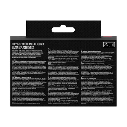 3M™ Filtersatz 6003-1, A2P3 organische Dämpfe (2x6055, 2x5935, 2x501) | Packung (1 Stück)