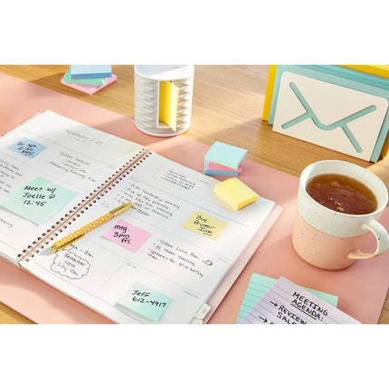 Post-it® Recycling Z-Notes, 76 mm x 76 mm, 100 Blatt/Block, 100% PEFC