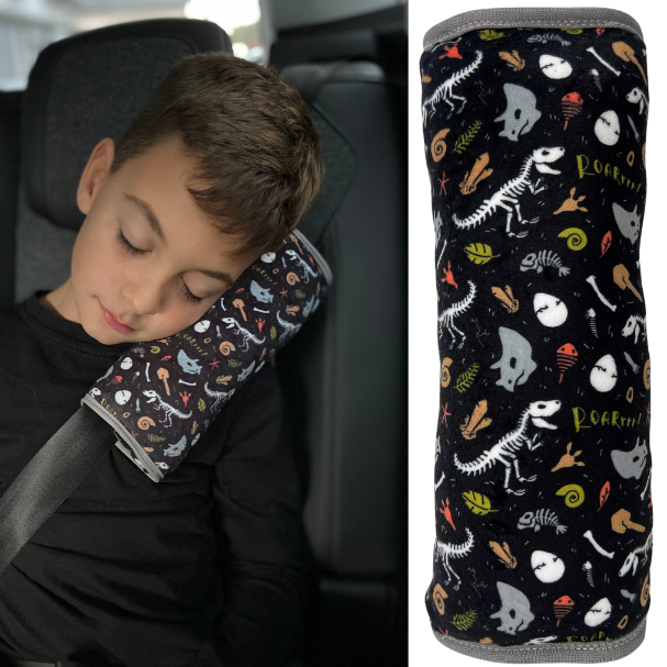 Auto Schlafkissen Dino Skelett