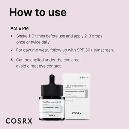 COSRX The Niacinamide 15 Serum - 20ml