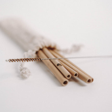 Bambus Strohhalme - JustStraws - 5er Pack
