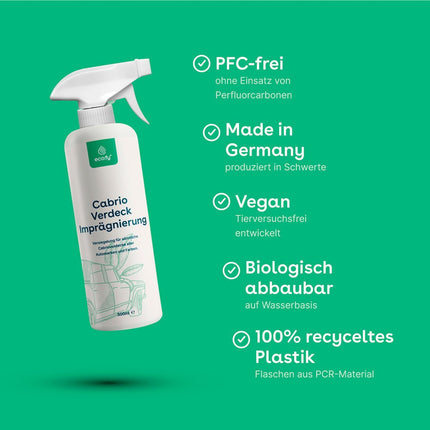 SEO. Cabrio - Verdeck - Imprägnierung - 500ml Linkreich