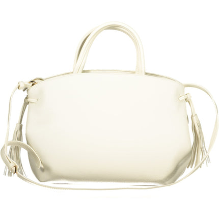 CAFENOIR Weisse Damentasche – Elegante Handtasche für Damen mit Schultergurt