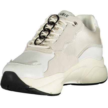 CAFENOIR Damen-Sportschuhe Weiss – Elastische Sneaker für Frühjahr/Sommer