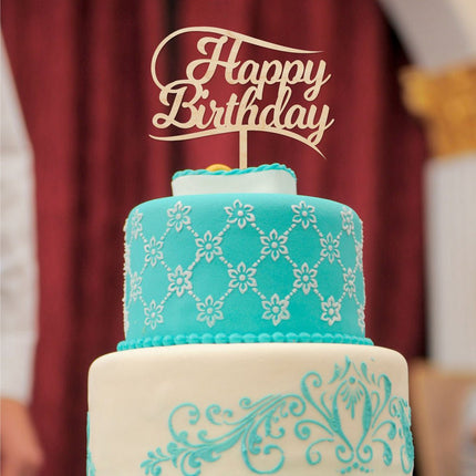 SEO. Cake Topper Happy Birthday - Linkreich