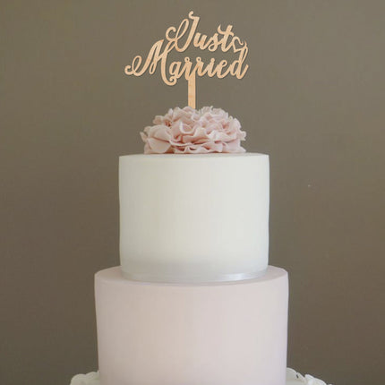 SEO. Cake Topper Just Married - Linkreich