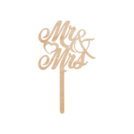 SEO. Cake Topper Mr & Mrs - Linkreich