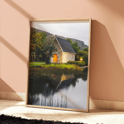 Gougane Barra Church Cork Wall Art Print – Irish Photography